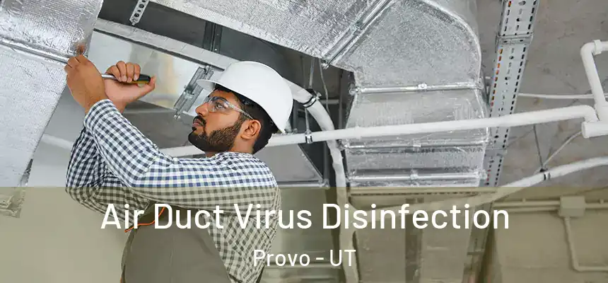Air Duct Virus Disinfection Provo - UT